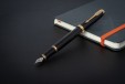 Набор Parker IM Black GT (перьевая ручка + блокнот)