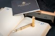 Перьевая ручка Parker Duofold Solid Gold F К