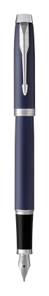 Перьевая ручка Parker IM Metal Matte Blue CT