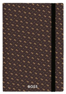 Блокнот Boss формата А5 Monogram Camel Lined